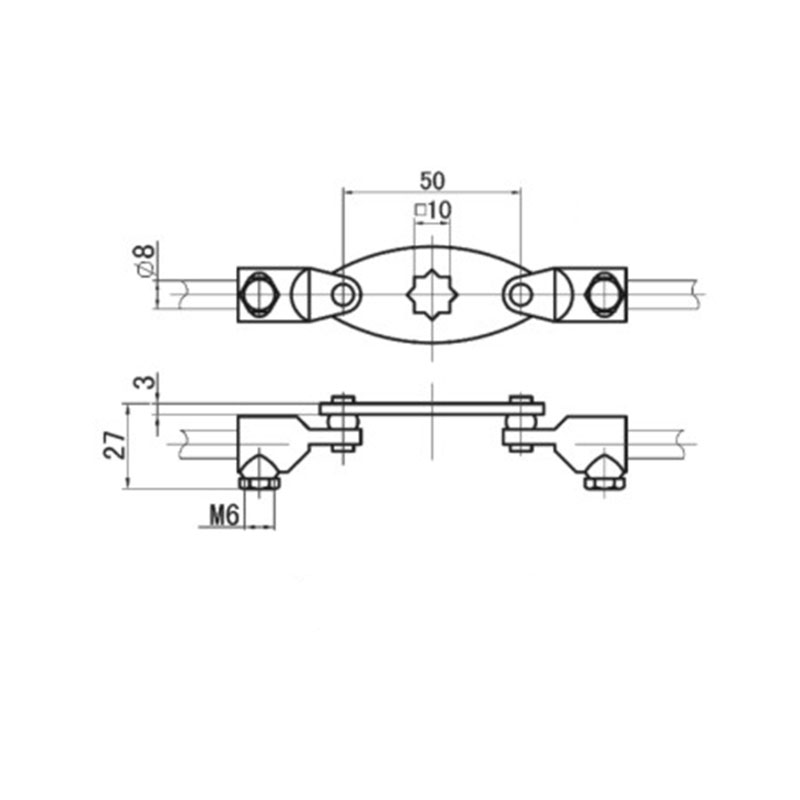 Cerraduras de transformador electrónico pasivo tipo caja impermeable DS888-2