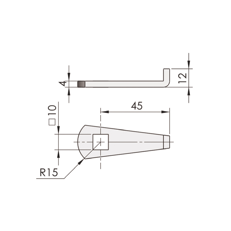 Cerraduras universales de acero inoxidable para puerta izquierda derecha MS807-1B 242N