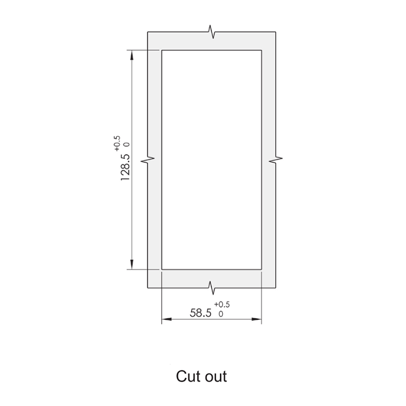 Cerraduras de transformador electrónico pasivo tipo caja impermeable FMS888-2