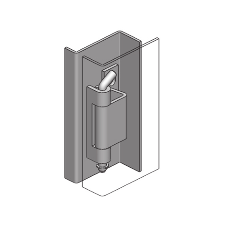 CL101-4F 86g 200 lotes de bisagras de hierro (galvanizado blanco)