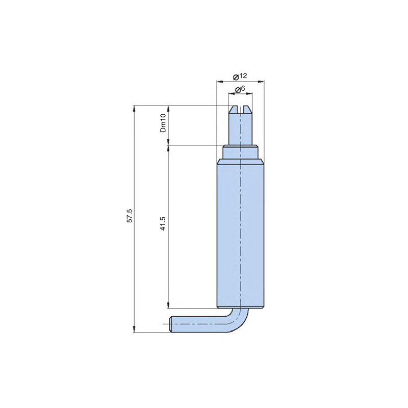 CL225-6 Bisagras incorporadas de acero al carbono con revestimiento de zinc blanco de 35 g