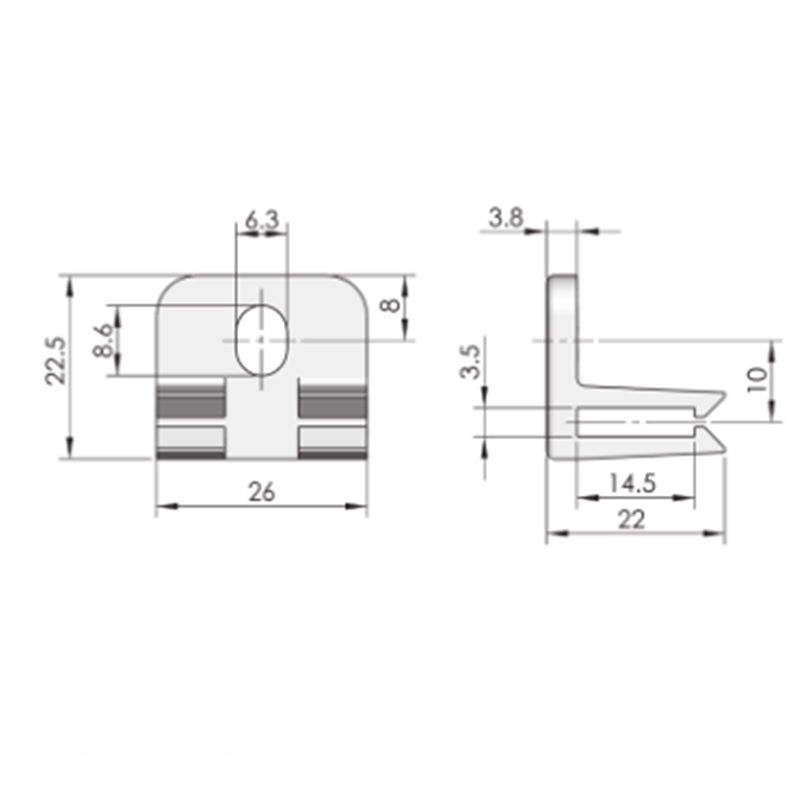 Accesorio de biela industrial RG001-4
