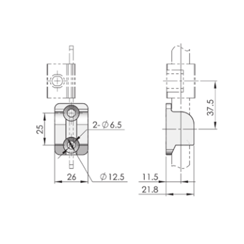 Accesorio de biela de aleación de zinc RG003-1