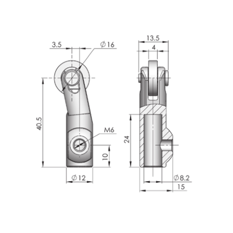 Accesorio de biela de aleación de zinc RG007