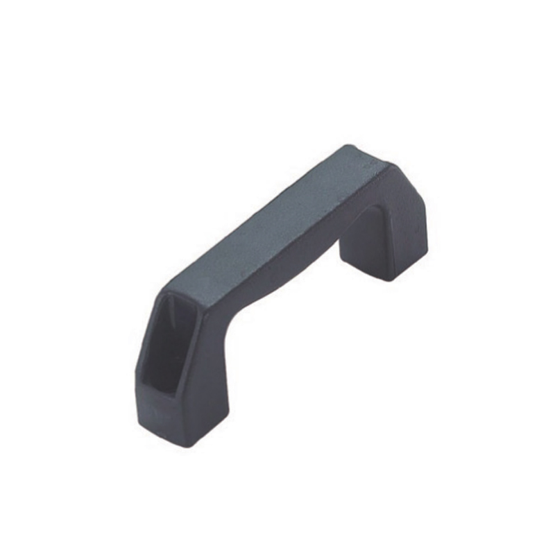 Manija de puerta industrial de material ABS negro LS520